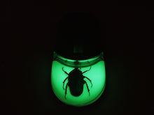 Load image into Gallery viewer, Cordless Computer Mouse Unicorn Green Rose Chafer Glow
