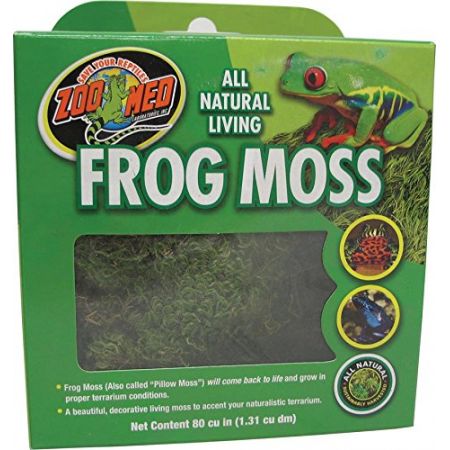 Zoo Med Frog Moss Returns to Life in Your Reptile or Amphibian Terrarium 